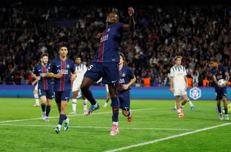 PSG Overpower Atalanta as Thuram Fires to Give Inter Win at Dutch Giants
