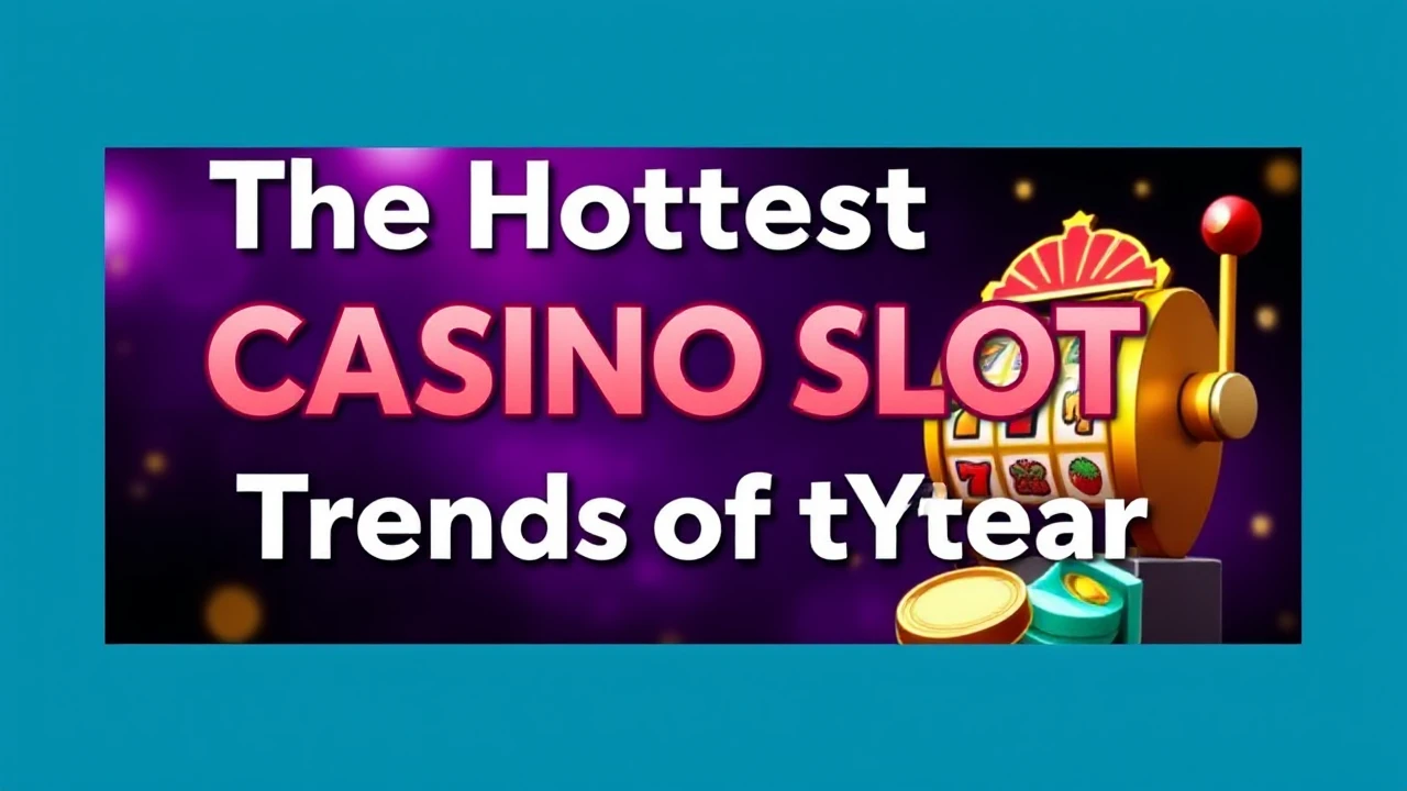 The Hottest Casino Slot Trends of the Year